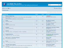 Tablet Screenshot of jbfilesarchive.com